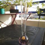 Bohemian crystal soliflore - 1980s