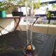 Bohemian crystal soliflore - 1980s