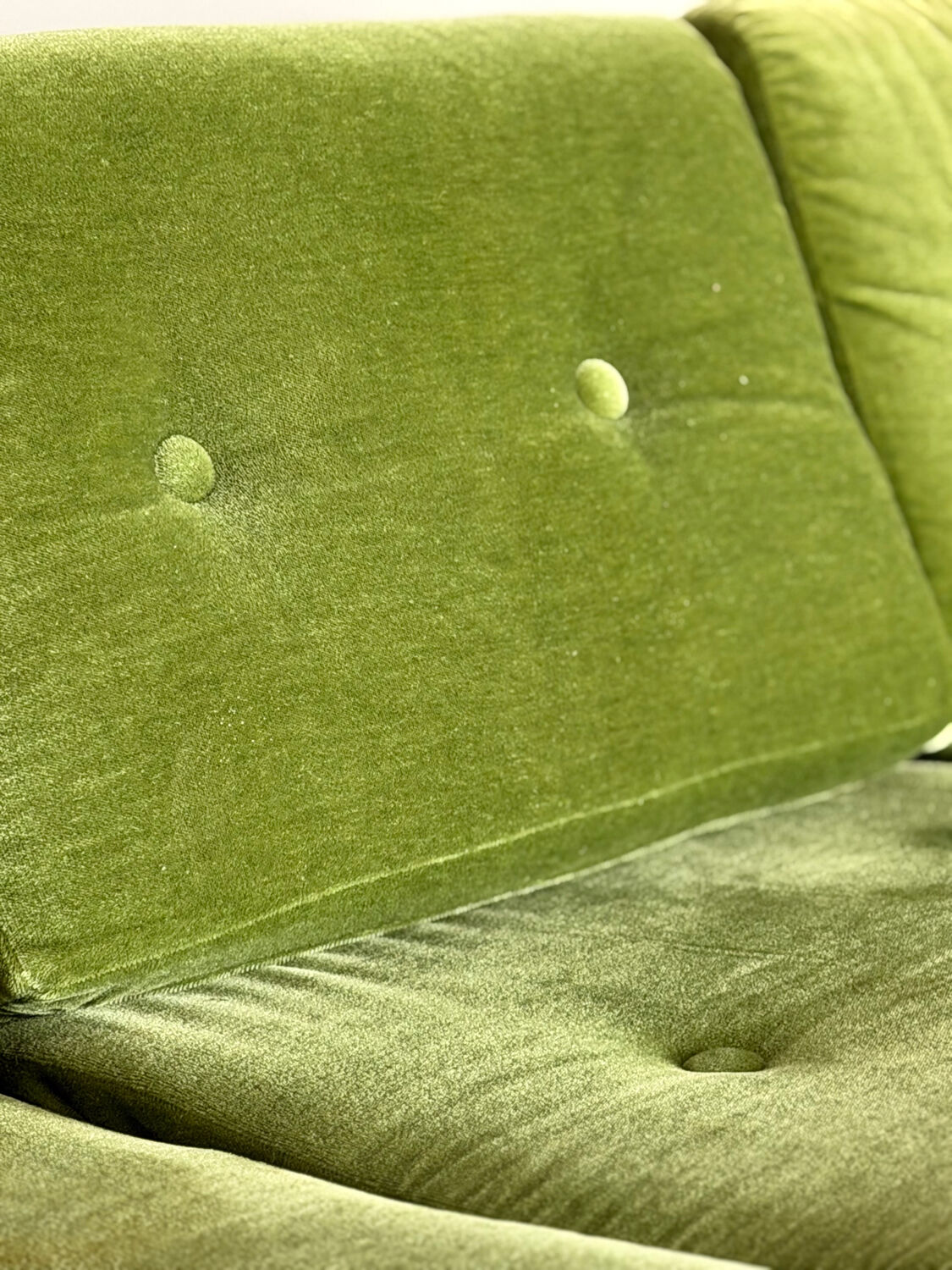 Vintage 3-seater convertible sofa – Eugen Schmidt / Soloform style