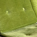 Vintage 3-seater convertible sofa – Eugen Schmidt / Soloform style