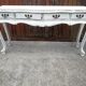 Console Louis XV wood sculpted painted patinated ep 1940