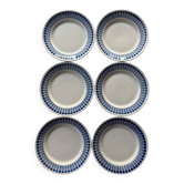 Assiettes à dessert en faïence Badonviller