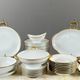 45-piece table service in Limoges porcelain, 20th century