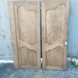pair of old oak doors