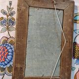 Lot of 2 old marine paintings on wood signed G. Haubois - Gilded frame