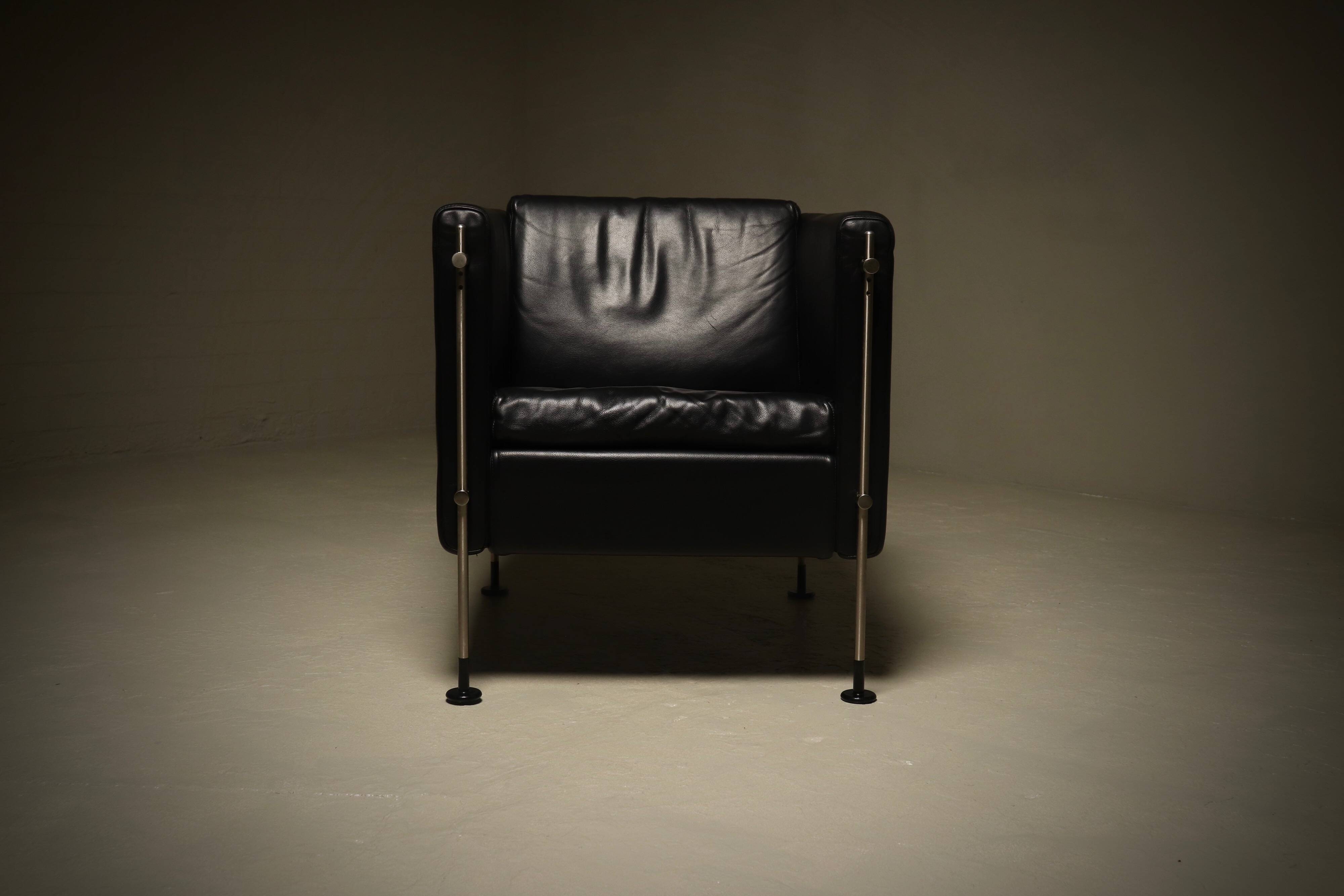 Felix Lounge Chair by Burkhard Vogtherr for Arflex Italy 1980s