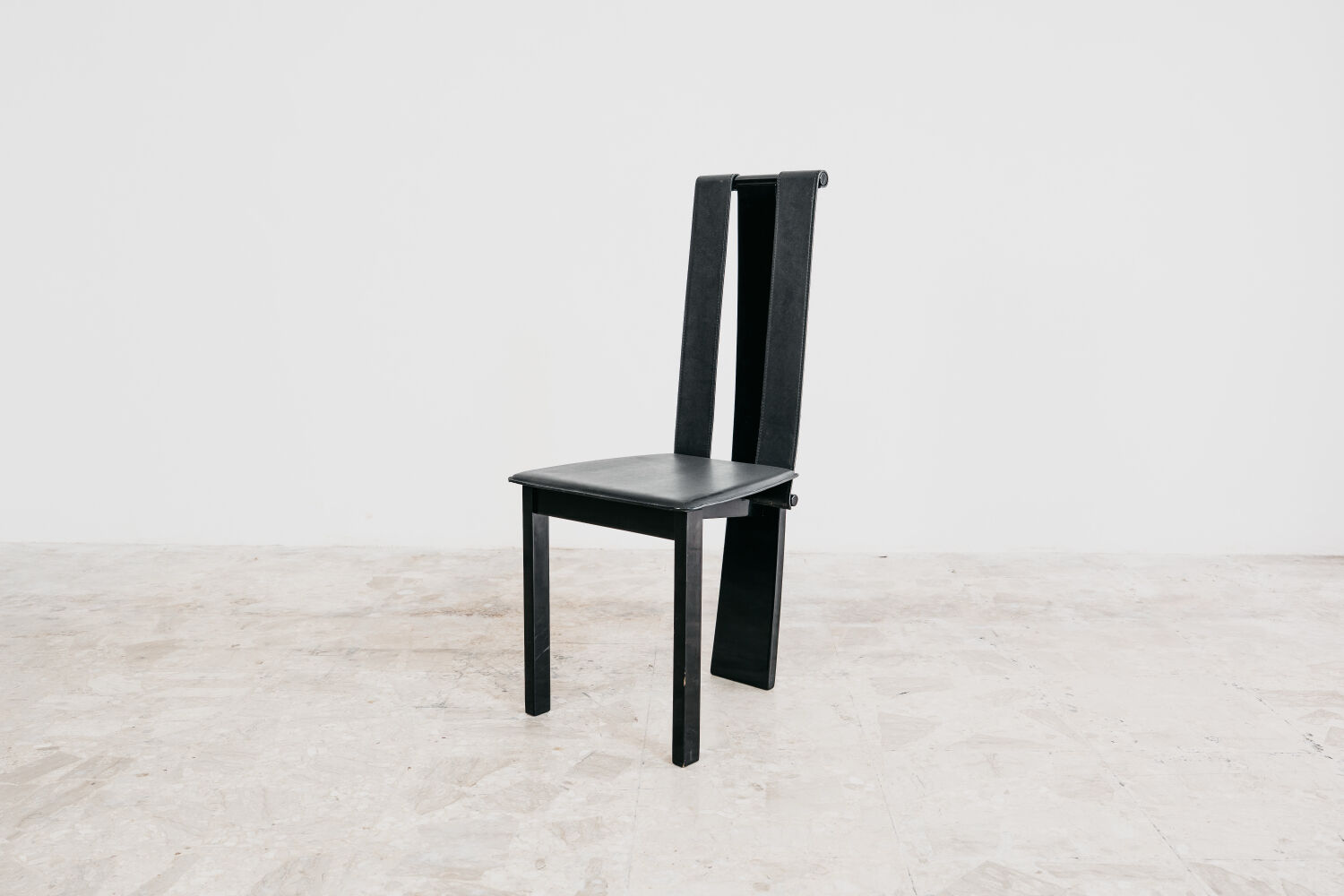 Set 4 Sedie Da Pranzo Postmoderne Design Anni ‘80 Modernariato