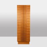 Eric Miomandre. Blond beech wardrobe. 20th century.