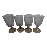 Baccarat 'Scale' crystal liqueur glasses