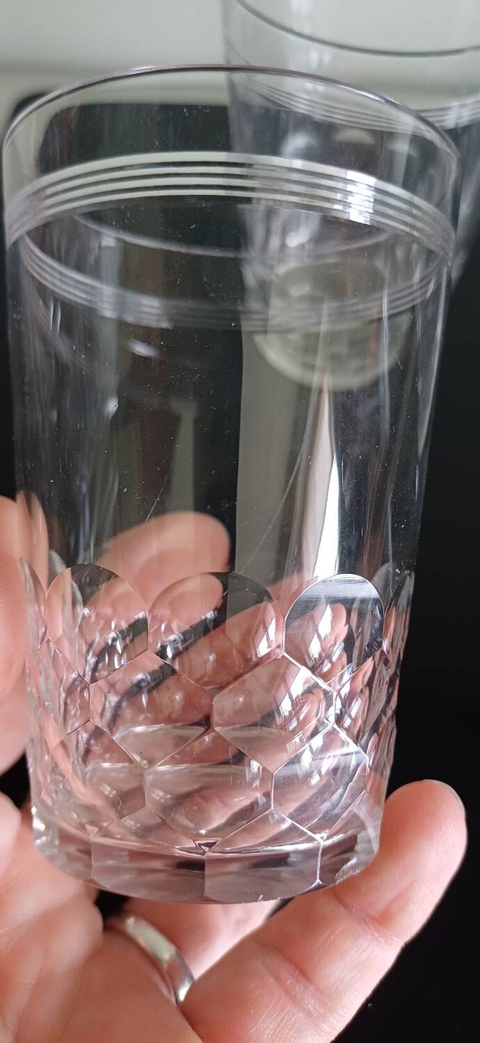 Verres cristal de Baccarat modèle Chauny