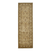 Tapis Oushak en laine noué à la main, 82 cm x 250 cm
