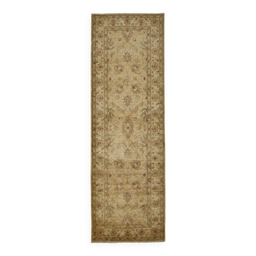 Turkish Handknotted Wool Oushak Rug 82 cm x 250 cm