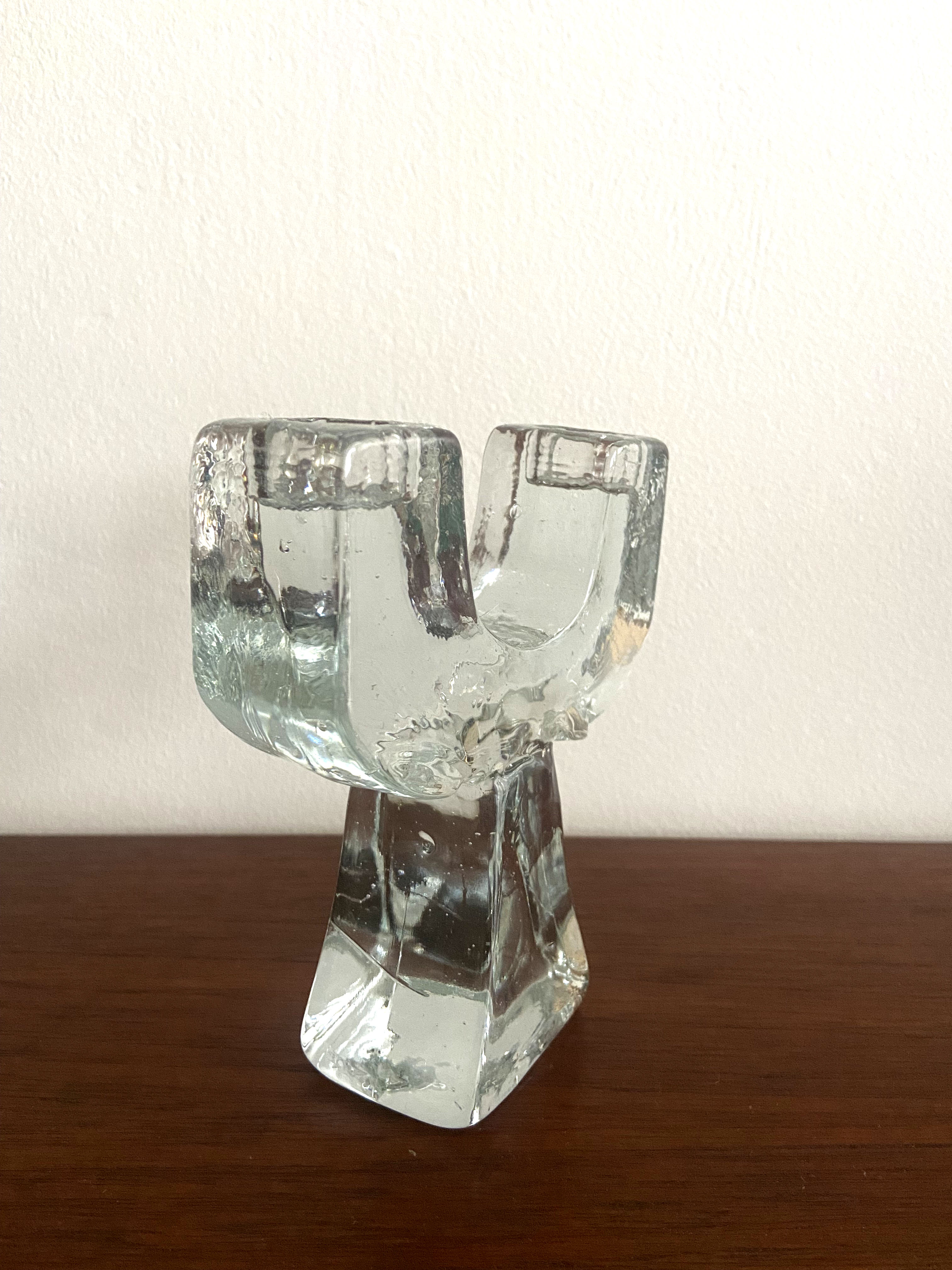 Scandinavian glass chandelier