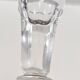 Pair of Vintage Transparent Crystal Flutes attributed to Baccarat
