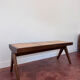 B.T.H. Flats 3 wooden bench – dark brown