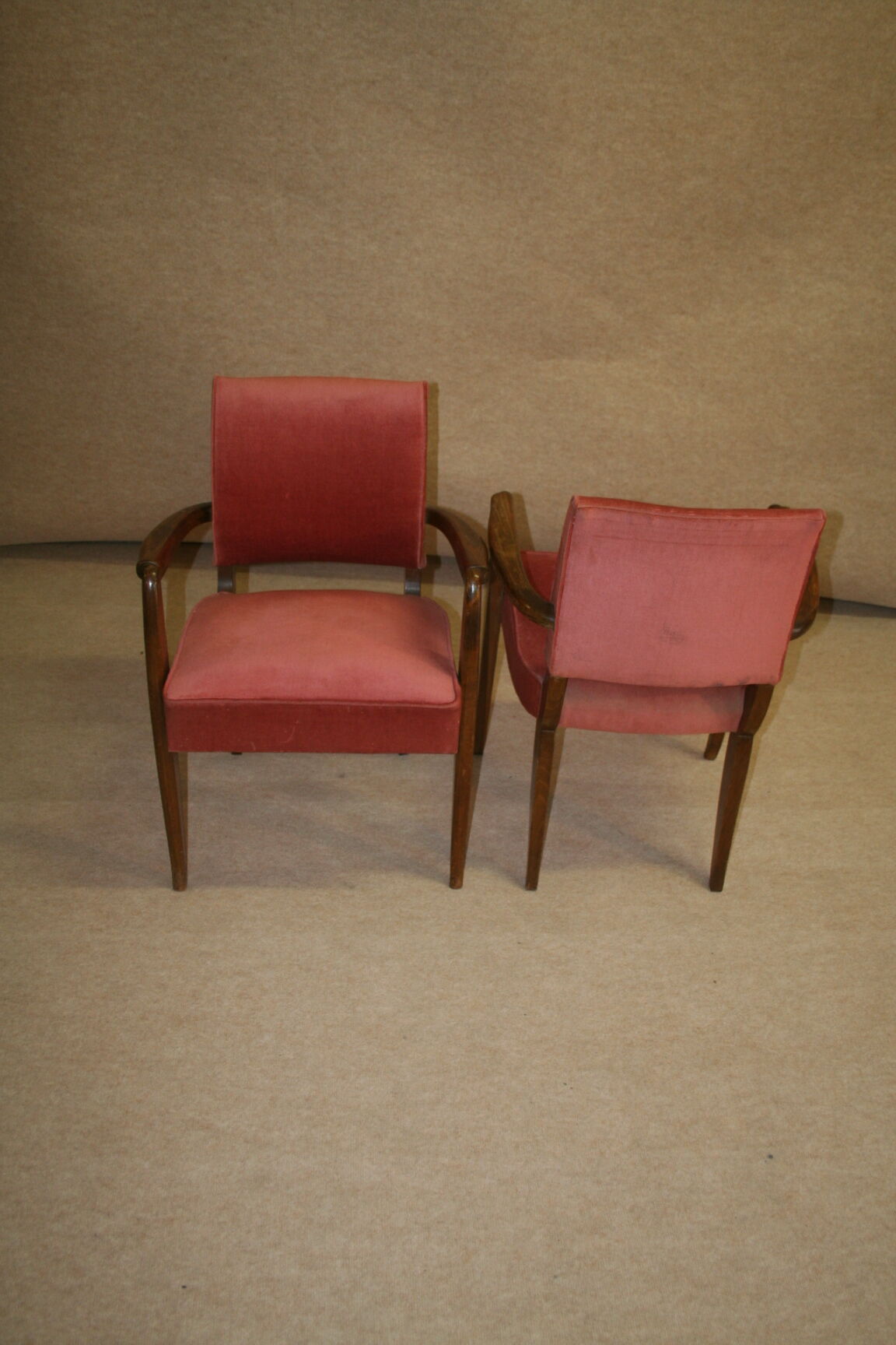Pair of 50s club Armchair