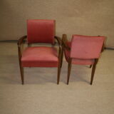 Pair of 50s club Armchair