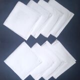 Antique towels/ 8 damask towels