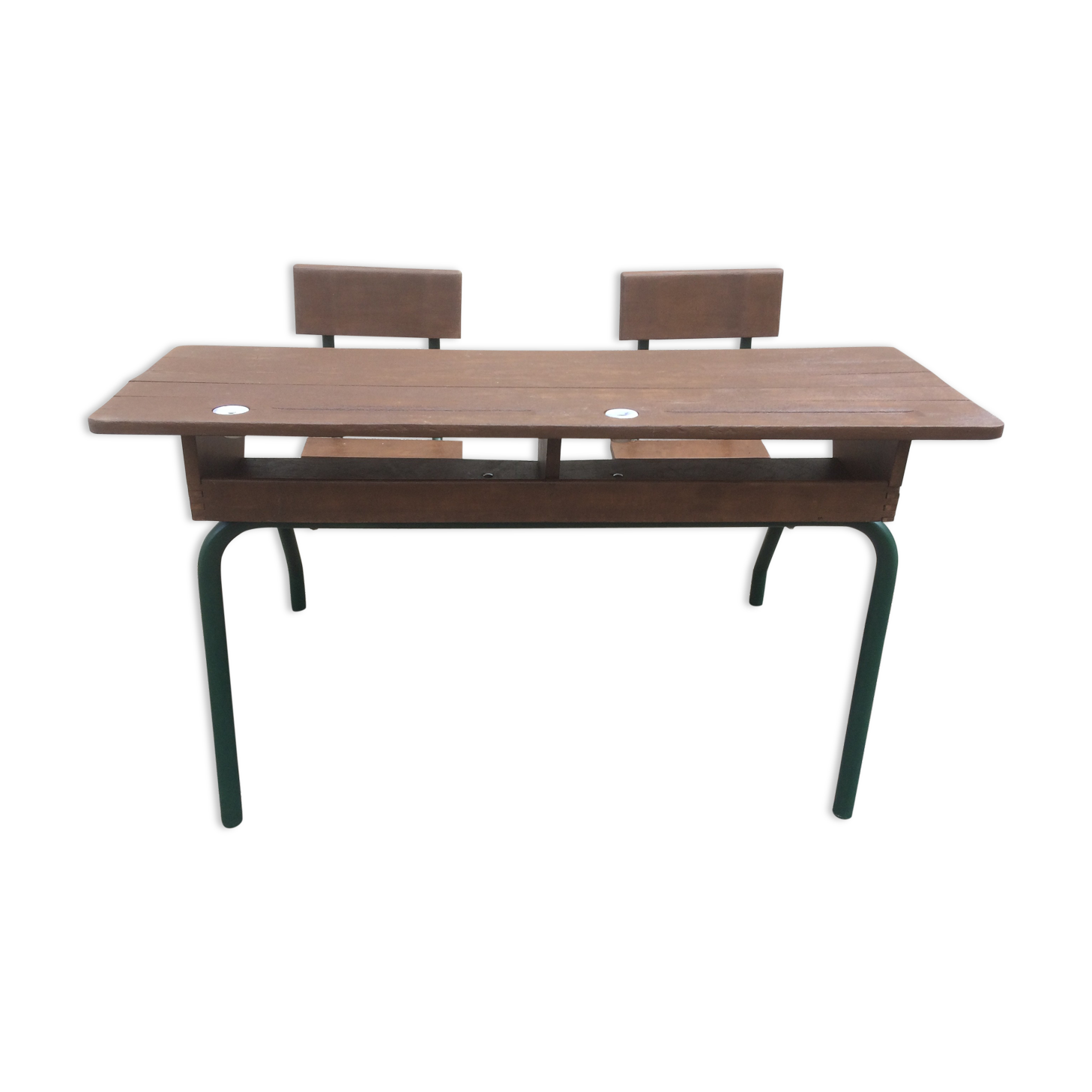 Double schoolboy's desk