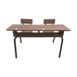 Double schoolboy's desk