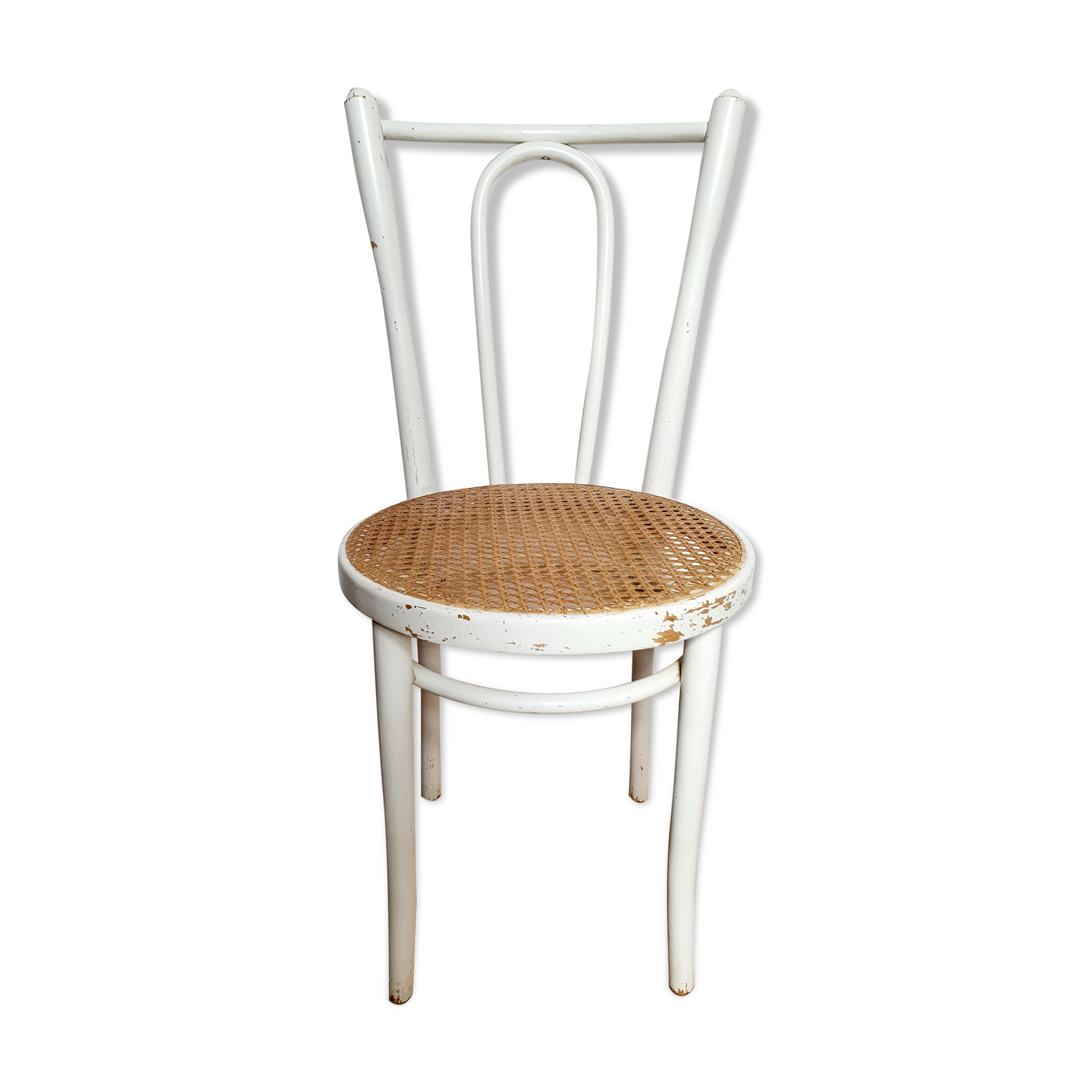 Canned bistro chair
