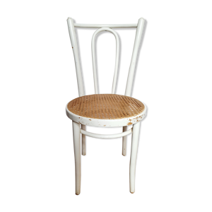 Chaise de bistrot cannée