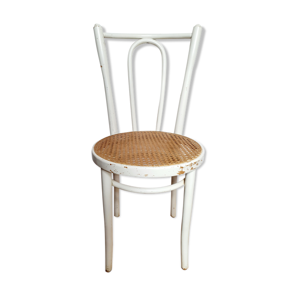 Chaise de bistrot cannée