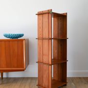 Étagère en pin, sur pieds ou à poser, 1980