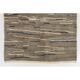 Contemporary "Tulu" Rug in Gray, Blue and Brown Colors