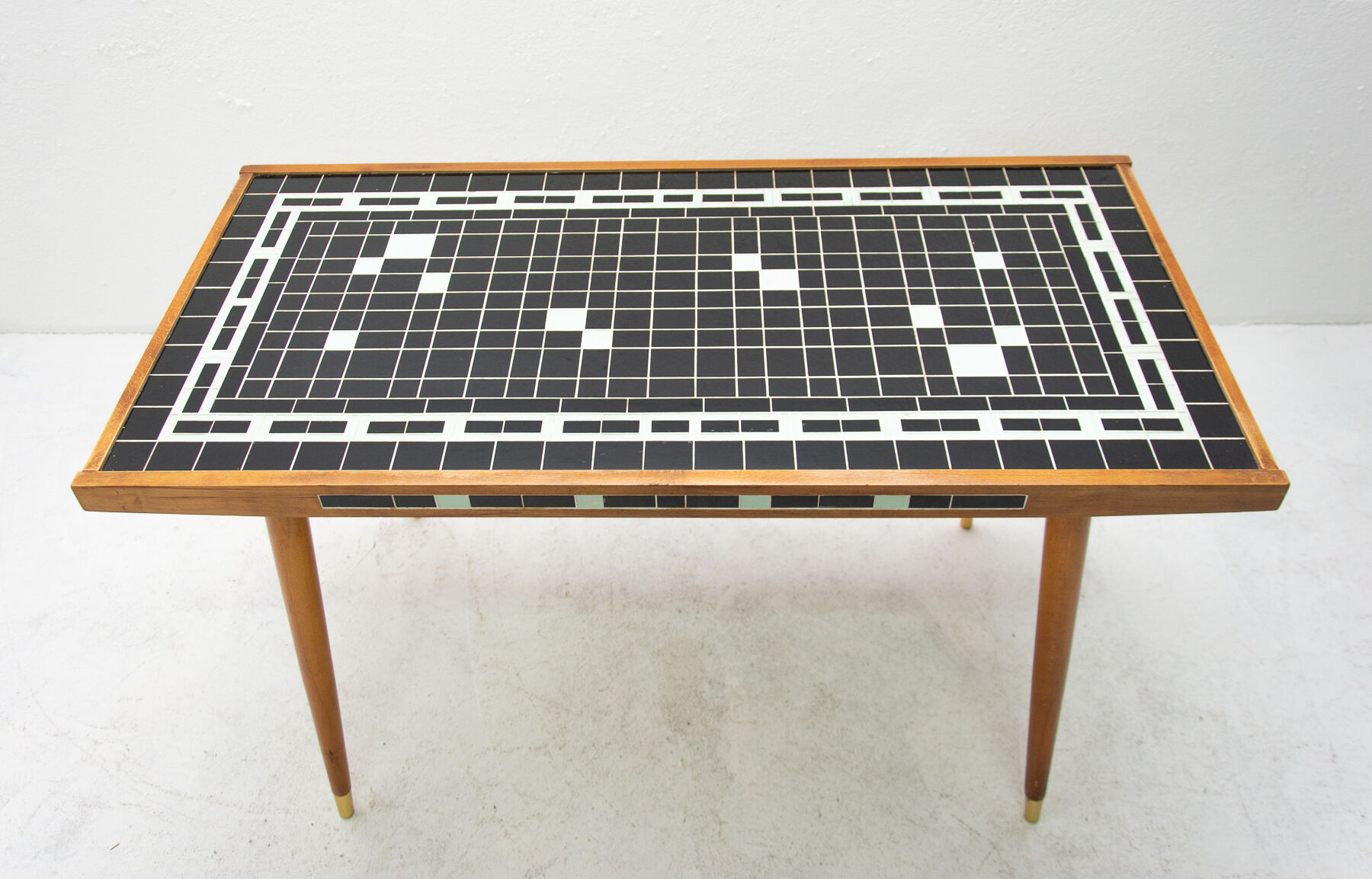 Mid century mosaic coffee table, Germany, 1968
