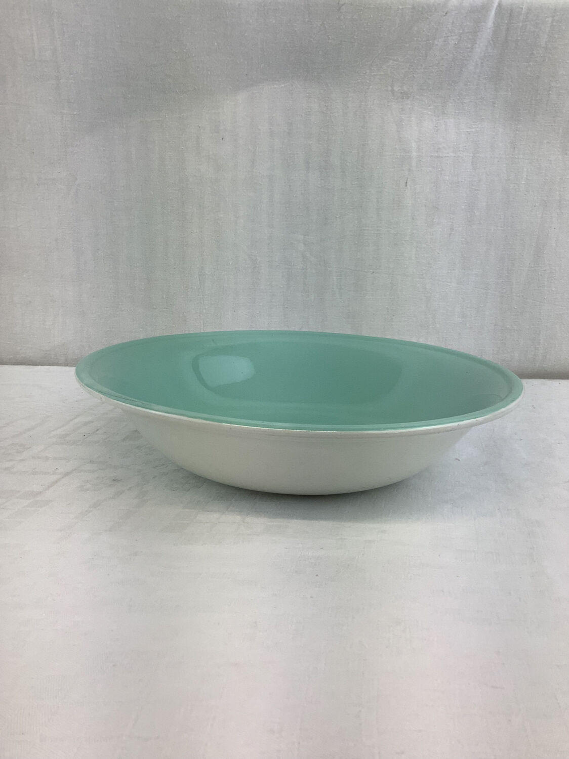 Duo old hollow dishes made in france saint Amand Céranord