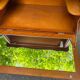 Louis XV buffet TV with a solid wood mirror