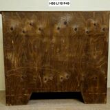 Piedmontese curved writing desk in marquetry