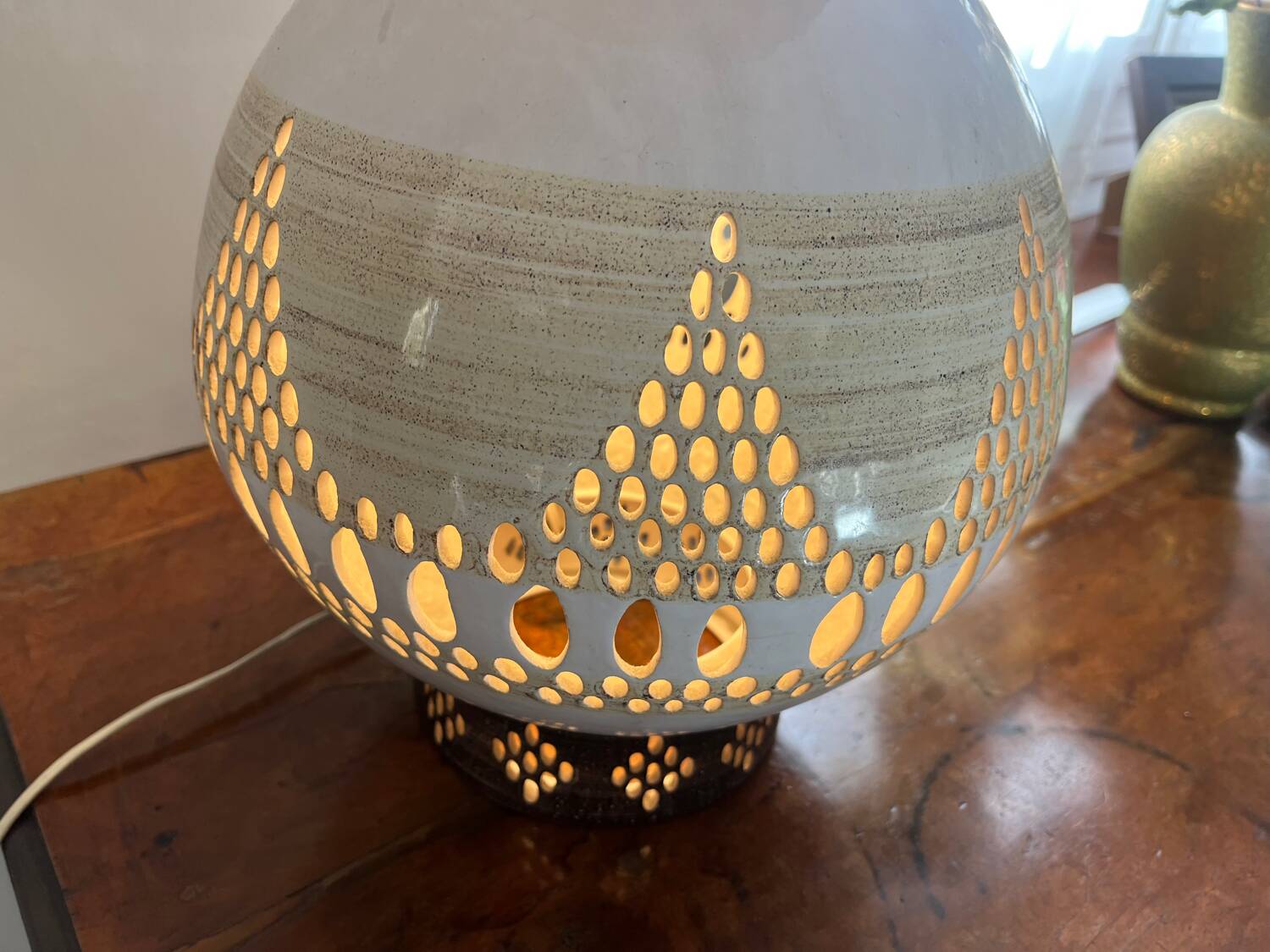 Ceramic lamp G. Pelletier 1960