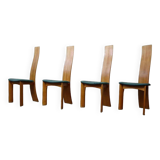 Set of four "Iris" chairs by Bob Van den Berghe for Tranekaer Furniture Denmark