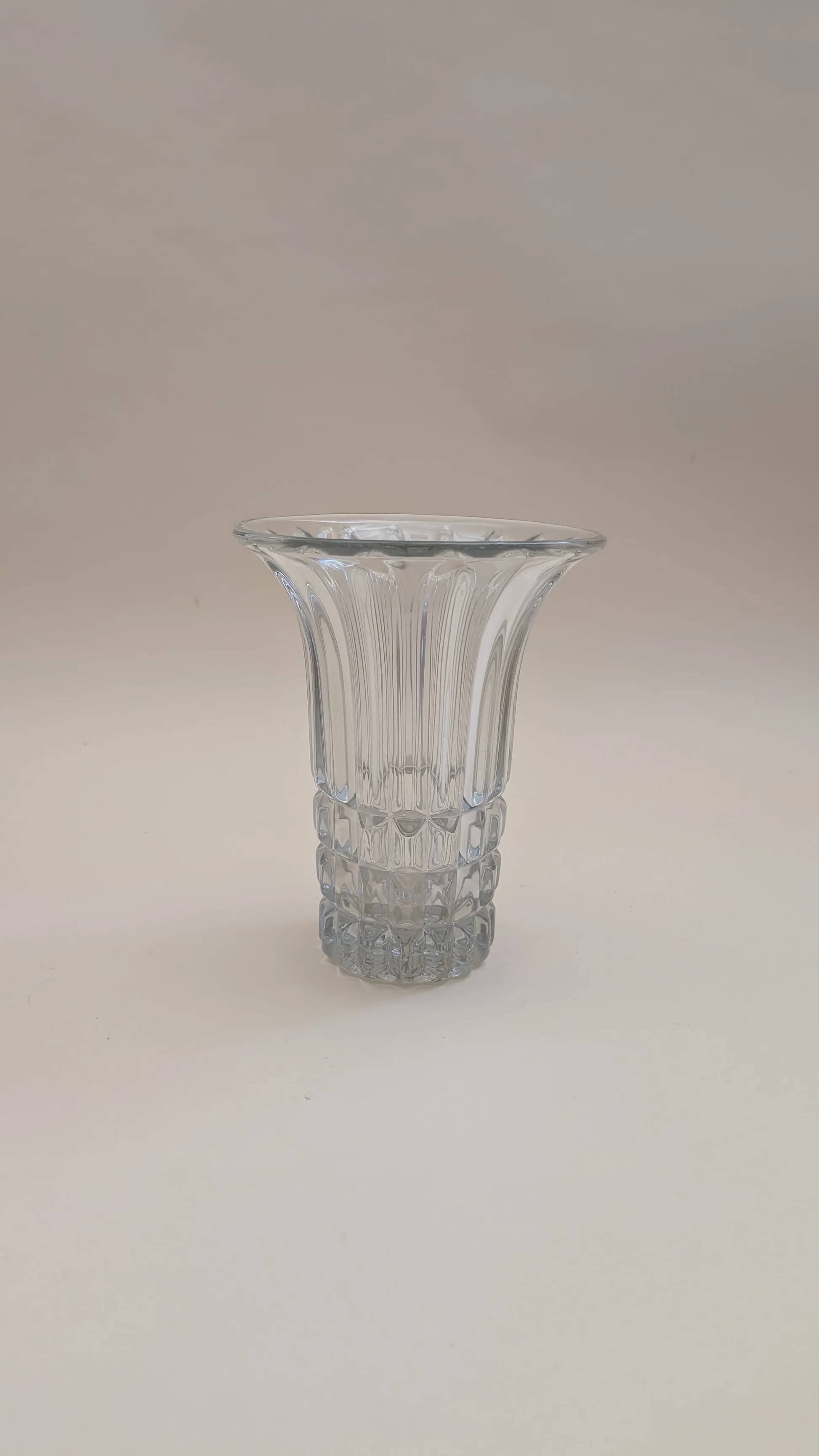 Vase en verre