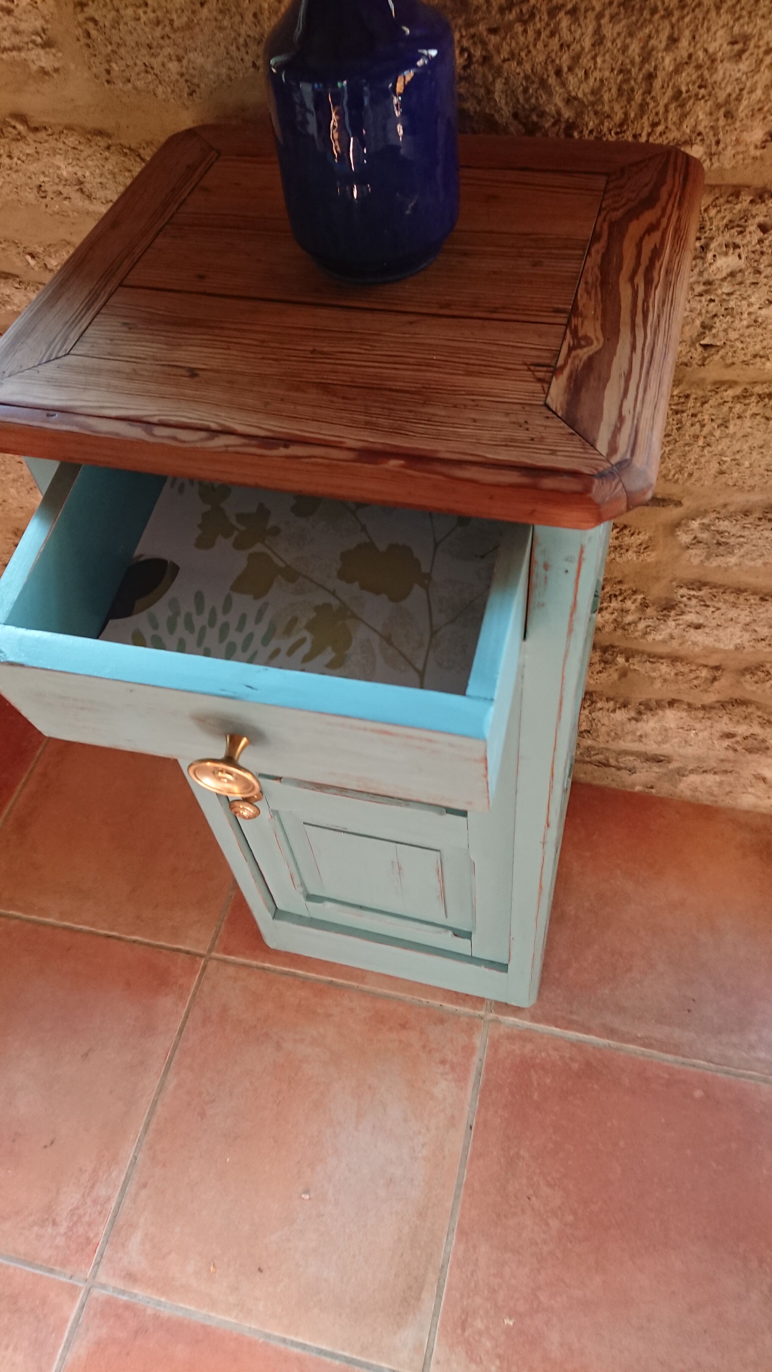 Entrance cabinet jam bar Woodwork sage