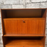 Secretary, 1960 Scandinavian high teak row