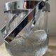 Crystal ice bucket from Lacs Italy 1970s