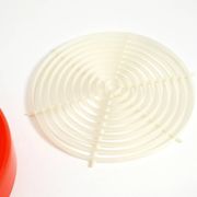 Large original 1960s red Bumling ceiling lamp by Anders Pehrson for Ateljé