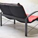 Vintage design sofa from the 80s/90s in leather