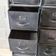 Black metal cabinet 12 lockers