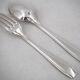 24 dessert spoons, Art Deco Ercuis