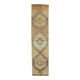 Turkish Oushak Wool Rug 91x384