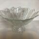 Old flower-shaped bubble round footed cup