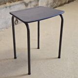 Bureau Enfant plateau repeint bleu