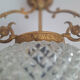 Art Deco luminaire, antique chandelier