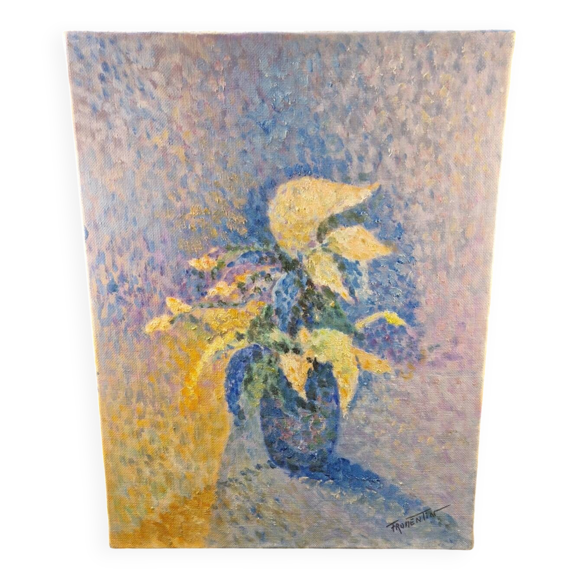 Still life blue bouquet