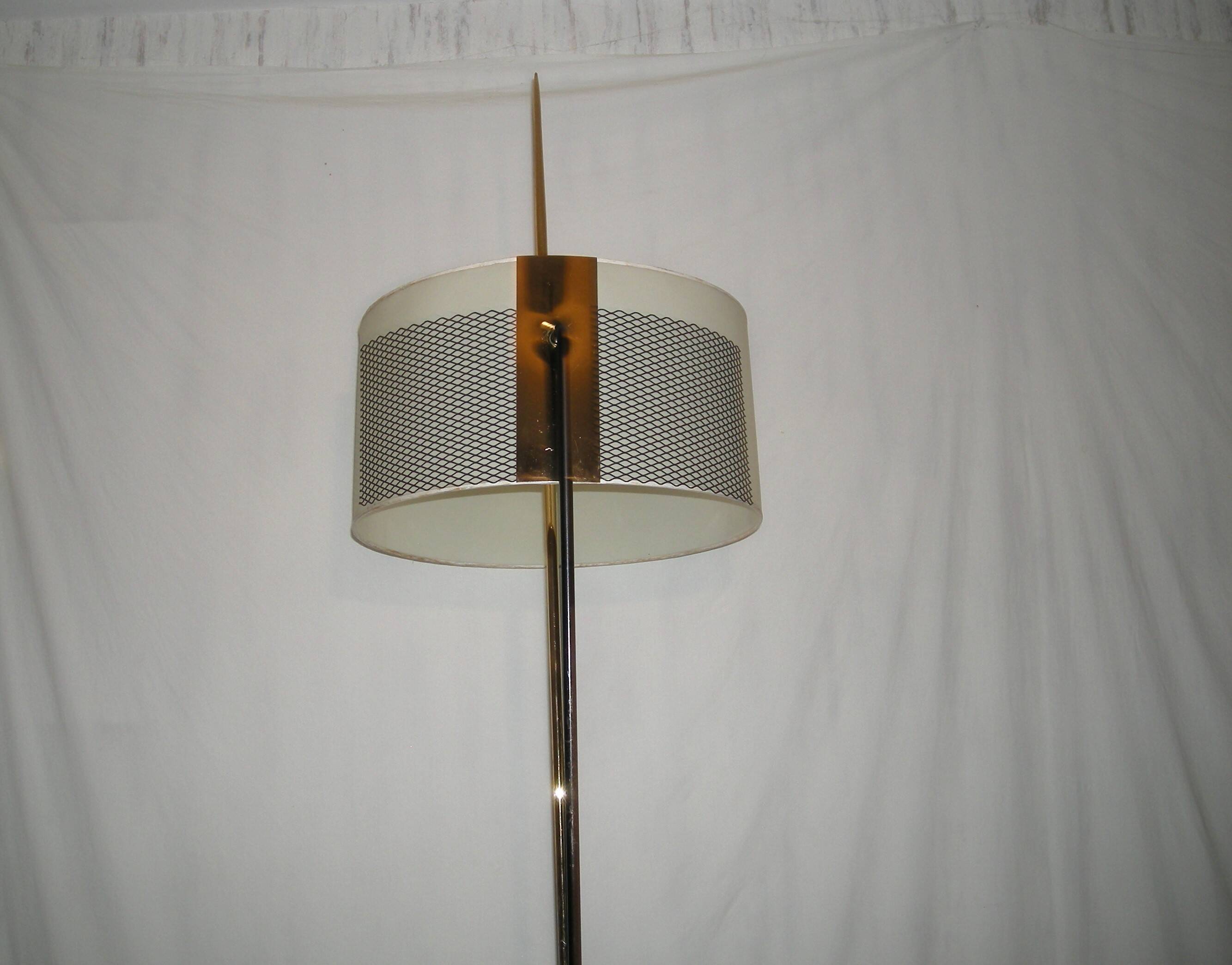 Lampadaire tripode Arlus, années 50