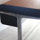 'Action office desk'  in walnut  designed by George Nelson  for Herman Miller - US - 1960's